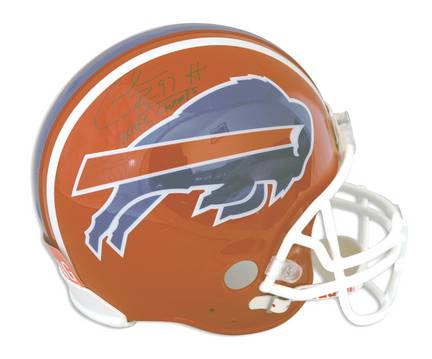 Cornelius Bennett Autographed Buffalo Bills Proline Helmet Inscribed "4X AFC Champs"