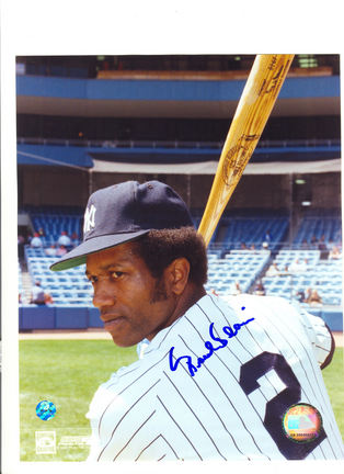 Paul Blair New York Yankees Autographed 8" x 10" Photograph (Unframed) 