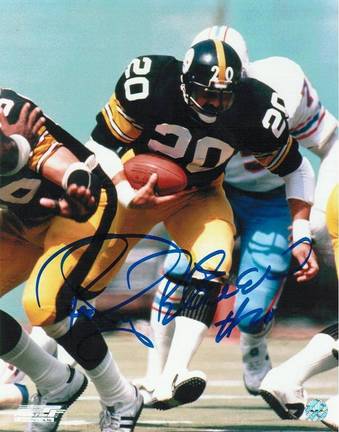 Rocky Bleier Autographed "Vs Oilers" Pittsburgh Steelers 16" x 20" Photo