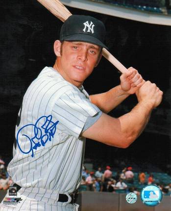 Ron Blomberg New York Yankees Autographed 8" x 10" Photograph Inscribed with "1st DH" (Unframed)