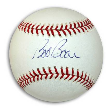 Bob Boone Autographed MLB Baseball