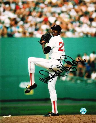 Dennis "Oil Can" Boyd Autographed "Windup" Boston Red Sox 8" x 10" Photo