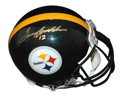 Terry Bradshaw Autographed Pittsburgh Steelers Riddell Pro Line Helmet