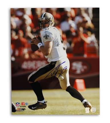 Drew Brees New Orleans Saints Autographed 16" x 20" Unframed Photograph