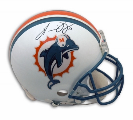 Ronnie Brown Miami Dolphins Autographed Pro Line Full Size Football Helmet