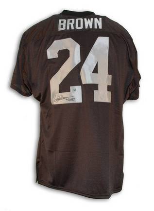 Willie Brown Oakland Raiders Autographed Throwback Jersey Inscribed with "HOF 84"