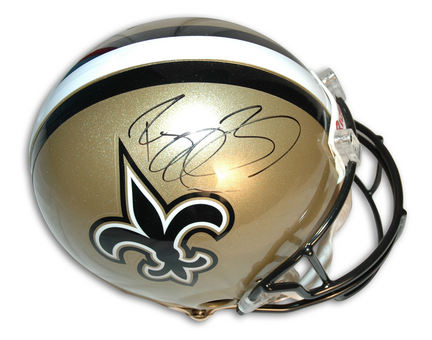 Reggie Bush Autographed New Orleans Saints Pro Line Full Size Football Helmet