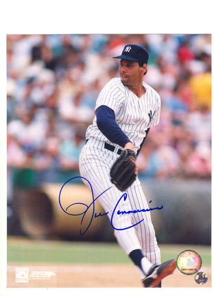 John Candelaria Autographed New York Yankees 8" x 10" Photograph (Unframed)