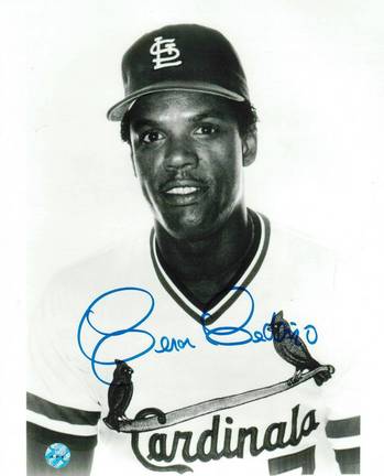 Cesar Cedeno Autographed "BW Pose" St. Louis Cardinals 8" x 10" Photo