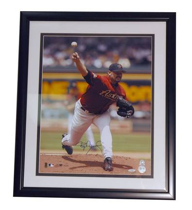 Roger Clemens Houston Astros Autographed Framed 16" x 20" Photograph