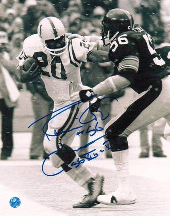 Robin Cole Pittsburgh Steelers Autographed 8" x 10" Photograph Inscribed with "SB XIII & SB XIV"