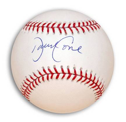 David Cone Autographed MLB Baseball