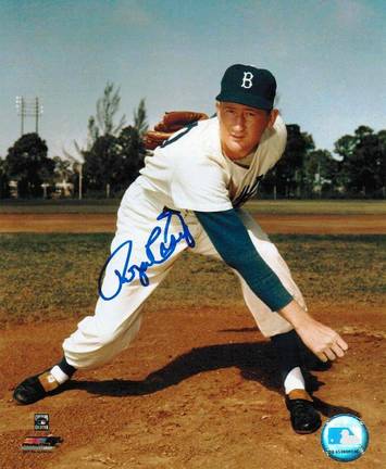 Roger Craig (Baseball Player) Brooklyn Dodgers Autographed 8" x 10" Unframed Photograph
