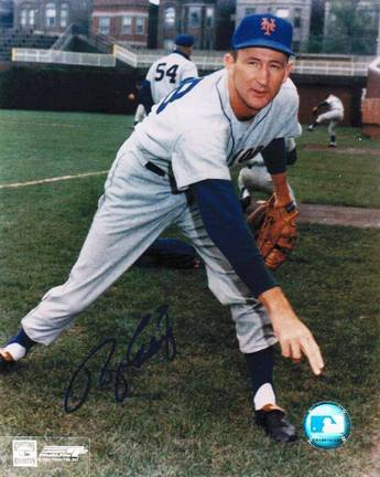Roger Craig (Baseball Player) New York Mets Autographed 8" x 10" Unframed Photograph