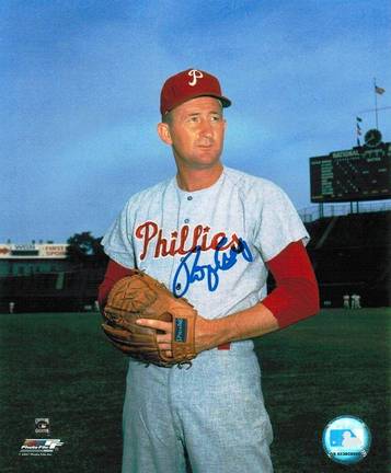 Roger Craig (Baseball Player) Philadelphia Phillies Autographed 8" x 10" Unframed Photograph