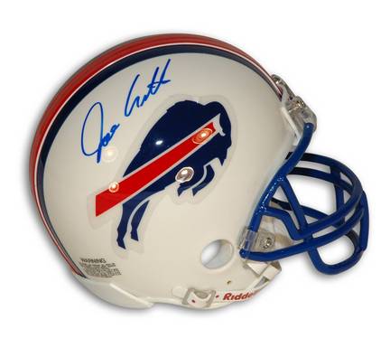 Joe Cribbs Autographed Buffalo Bills Mini Football Helmet