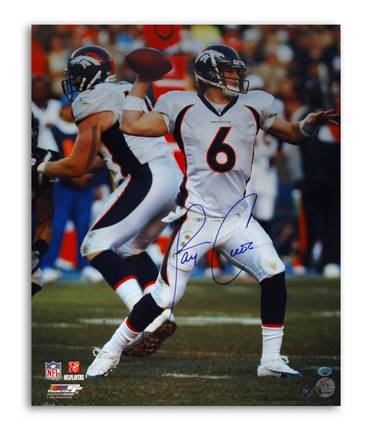 Jay Cutler Denver Broncos Autographed 16" x 20" Photograph (Unframed)