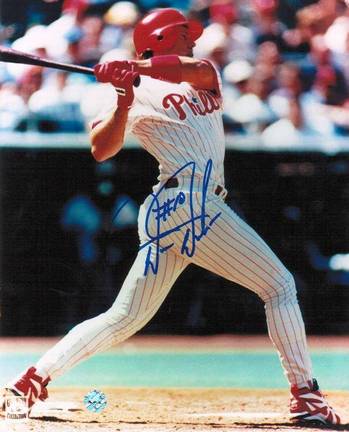 Darren Daulton Philadelphia Phillies Autographed 8" x 10" Unframed Photograph