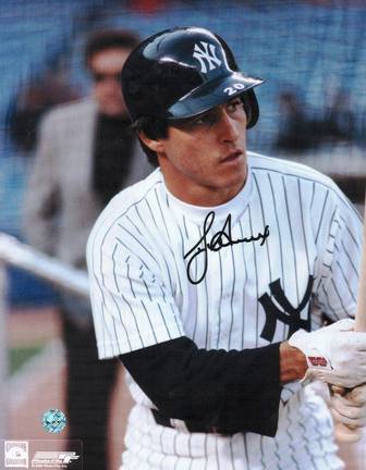 Bucky Dent Autographed "Ready To Hit In The Cage" New York Yankees 8" x 10" Photo