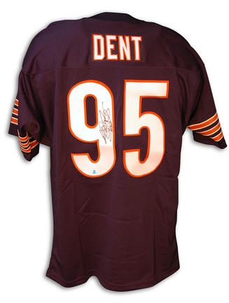 Richard Dent Autographed Chicago Bears Throwback Blue Jersey with "SB XX Champs" Inscription