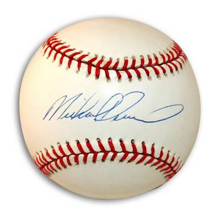 Mike Deveraux Autographed American League Baseball