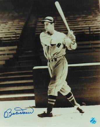 Bobby Doerr Boston Red Sox Autographed 8" x 10" Swing Photograph (Unframed)