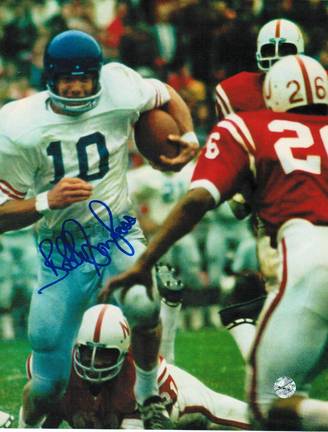 Bobby Douglass Autographed University of Kansas 8" x 10" Photo