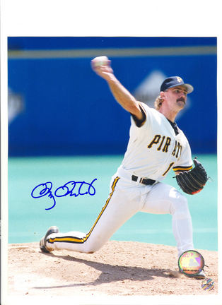 Doug Drabek Pittsburgh Pirates Autographed 8" x 10" Pitching Photograph (Unframed)