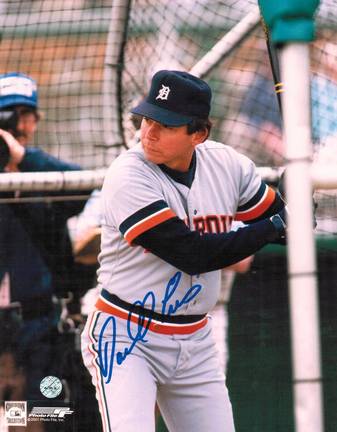 Darrell Evans Autographed "Batting Stance" Detroit Tigers 8" x 10" Photo