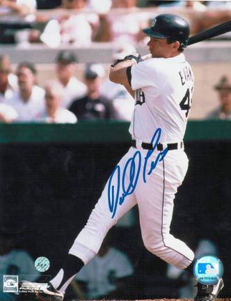 Darrell Evans Autographed "Swinging" Detroit Tigers 8" x 10" Photo