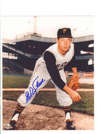Elroy Face Pittsburgh Pirates Autographed 8" x 10" Photograph (Unframed)