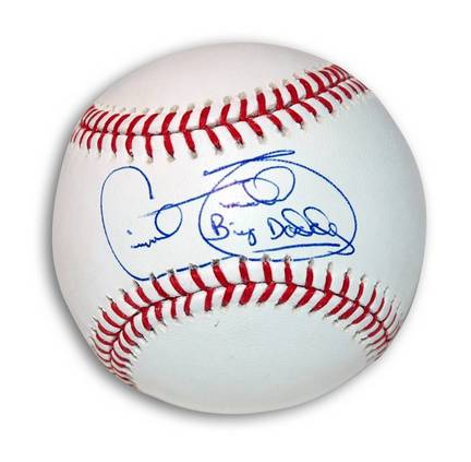 Cecil Fielder Autographed MLB Baseball Inscribed with "Big Daddy"