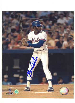 George Foster New York Mets Autographed 8" x 10" Photograph (Unframed)