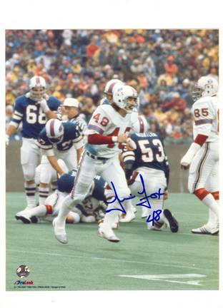 Tim Fox New England Patriots Autographed 8" x 10" Photograph (Unframed)