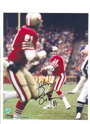 Russ Francis San Francisco 49ers Autographed 8" x 10" Photograph Inscribed "Aloha" (Unframed)