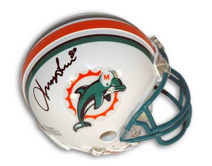 Irving Fryar Autographed Miami Dolphins Mini Football Helmet
