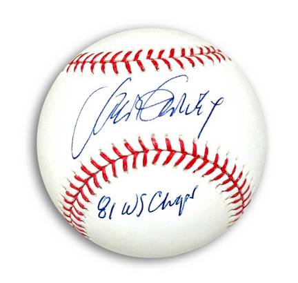 Steve Garvey Autographed MLB Baseball Inscribed "81 WS Champs"
