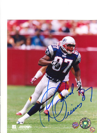 David Givens Autographed New England Patriots 8" x 10" Photograph (Unframed)