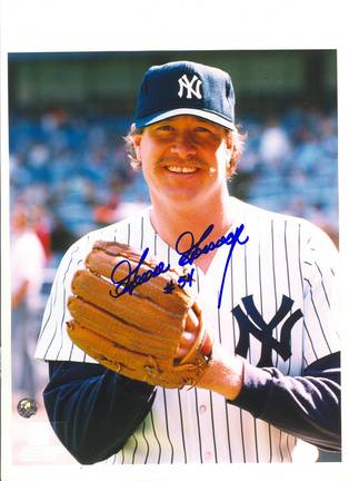 Rich "Goose" Gossage New York Yankees Autographed 8" x 10" Pose Photograph with "54" Inscr