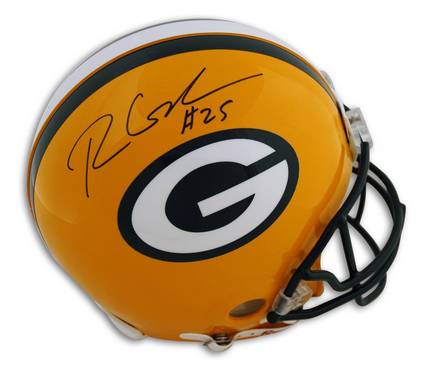 Ryan Grant Autographed Green Bay Packers Riddell Pro Line Authentic Full Size Football Helmet