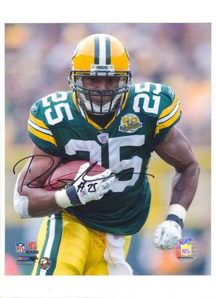Ryan Grant Green Bay Packers Autographed 8" x 10" Photograph (Unframed)
