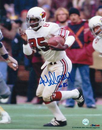 Mel Gray Autographed "Running With The Ball" St. Louis Cardinals (Football) 8" x 10" Photo