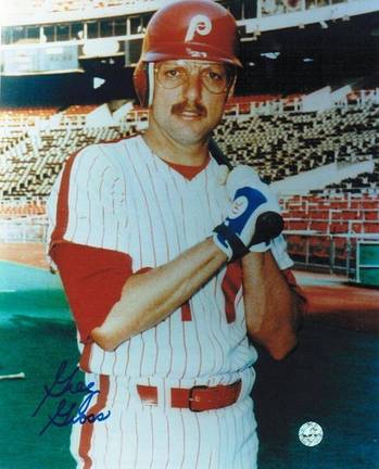 Greg Gross Philadelphia Phillies Autographed 8" x 10" Unframed Photograph