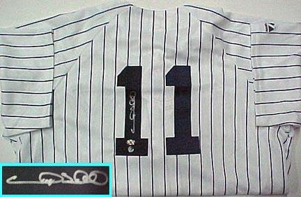 Gary Sheffield, New York Yankees MLB Autographed Pinstripe Majestic Jersey