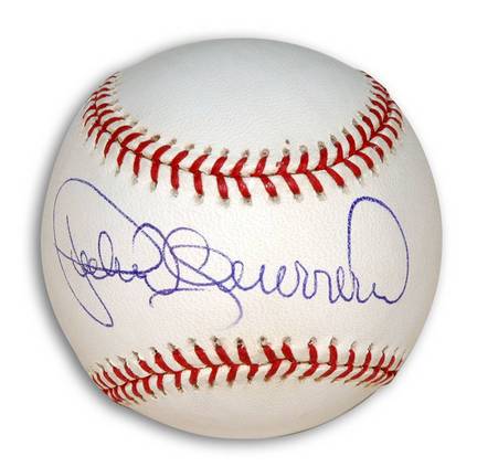 Pedro Guerrero Autographed MLB Baseball