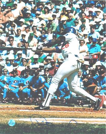 Pedro Guerrero Autographed "Vs Phillies" Los Angeles Dodgers 8" x 10" Photo