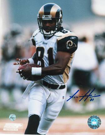 Az Hakim Autographed St. Louis Rams 8" x 10" Photo