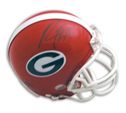 Rodney Hampton Autographed University of Georgia Mini Helmet