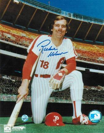 Richie Hebner Philadelphia Phillies Autographed 8" x 10" Unframed Photograph