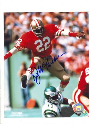 Dwight Hicks San Francisco 49ers Autographed 8" x 10" Photograph (Unframed) 